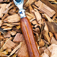 Hand-Turned Razor Set in Texas Mesquite