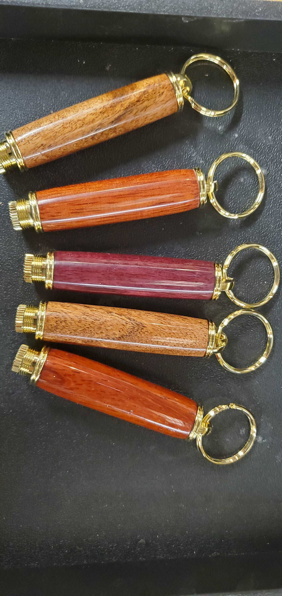 Handcrafted Wooden Keychain with Hidden Pocket Knife – Discreet and Practical Utility Tool