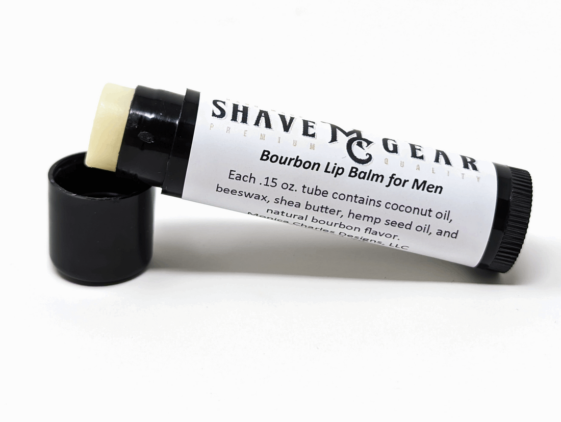 Bourbon Flavored Lip Balm for Men - Give some life to those lips!