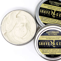 hair pomade with clay for medium hold