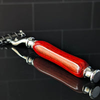 Handcrafted Bloodwood Luxury Razor for Gillette™ Mach3™ or Gillette™ Fusion™