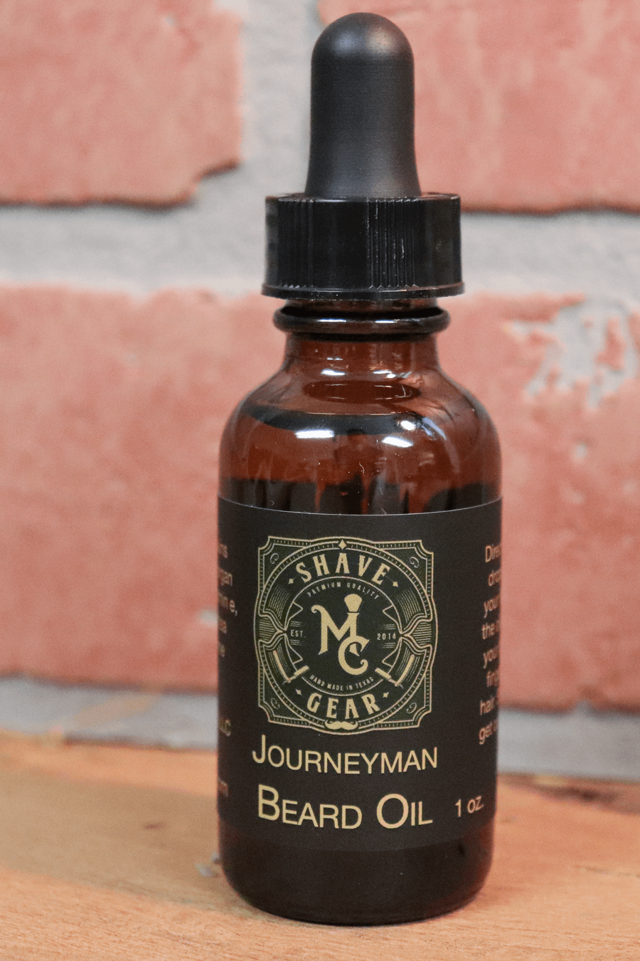 journeyman beard oil with tea tree essential oil