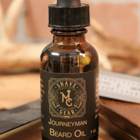 journeyman beard oil in the shop