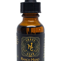 ranch hand beard oil to help beard styling and healthy beard and skin