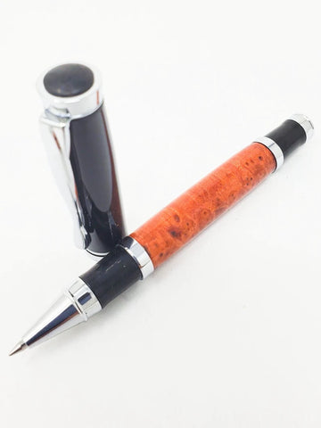 Handcrafted Redwood Rollerball Pen