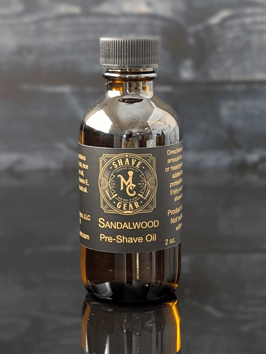 Sandalwood All-Natural Pre-Shave Oil