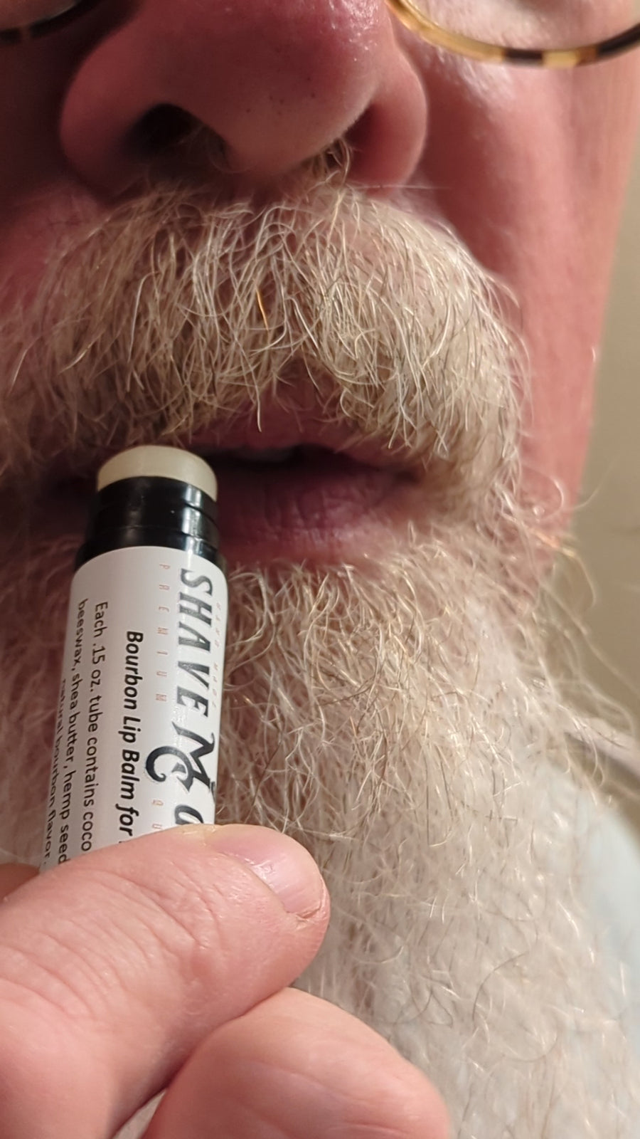 Bourbon Flavored Lip Balm for Men - Give some life to those lips!