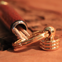 Secret Compartment Keychain - Great for toothpicks, emergency cash or anything else.